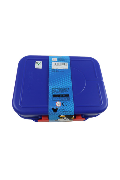 Disney Mickey Mouse Lunch Bento Box – 6 Dividers – 1100ML – Classic Design – Safe & Easy to
