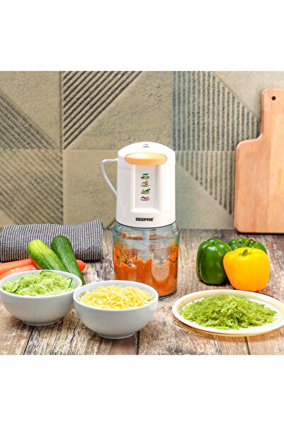 Geepas 0.5 liter Multi Chopper- GMC42012/ 500 W, Compact Multi-Purpose Chopping Machine