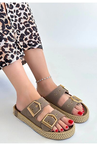 ahsun İces Vision Nubuck Slippers