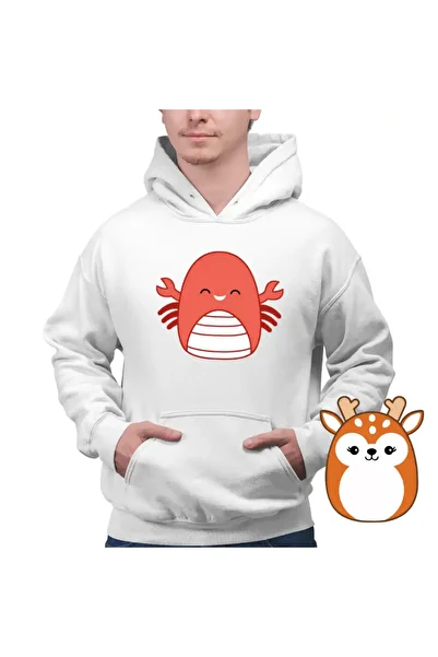 OEM Men's Hoodie Squishmallows Lobster Ocean