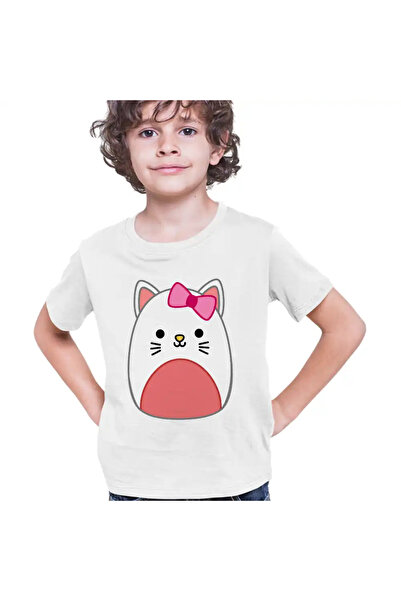 OEM Tricou Copii Baieti Squishmallows Hello Kitty