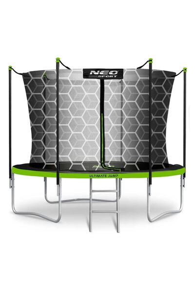 DacEnergy Trambulina de gradina , plasa de siguranta interioara, stalpi metalici, picioare duble, stabile i...