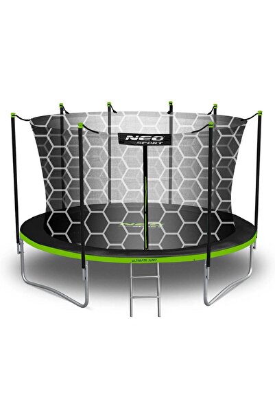 DacEnergy Trambulina de gradina , plasa de siguranta interioara, stalpi metalici, picioare duble, stabile i...