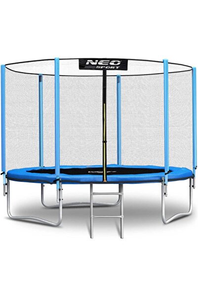 DacEnergy Trambulina de gradina , stalpi metalici, plasa de siguranta exterioara, intrarea se inchide cu fe...