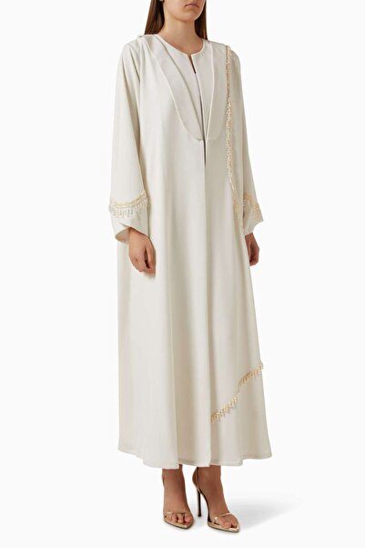 Elna Line Stylish Crystal Detailed Evening Dress Offers an Elegant Grace with...