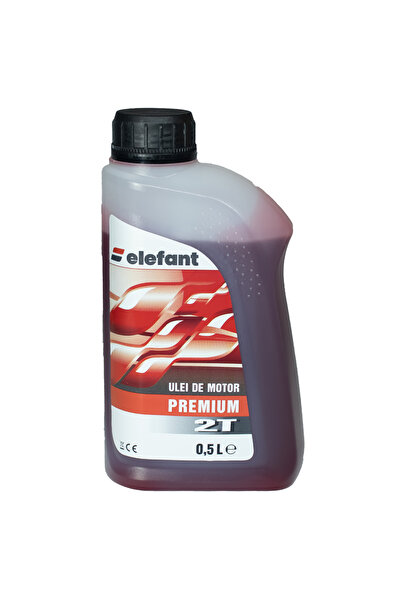 elefant ULEI PREMIUM , AMESTEC 2T ,ROSU , 0.5L