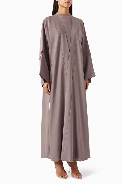 Al Mraikn Şıklığın Zirvesinde Üç Parça Abaya Seti Konforlu Kumaş ve Modern Ta...