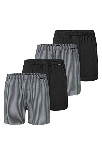 Schiesser Herren Jersey-Boxershorts, 4er Pack - 4Pack Boxershorts, Baumwolle,...