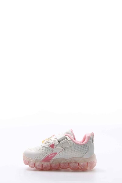 Ayakkabıhane White Pink Unisex Poly Kids Sports Sneaker Shoes Ah1E46121223