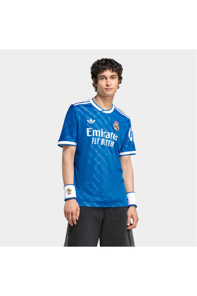 adidas Real Madrid 25-26 Men's Blue Alternate Football Jersey