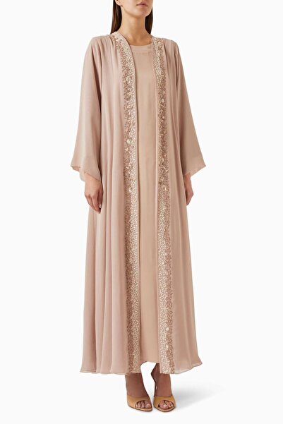 Homa Q Embroidered Abaya Set That Combines Comfort and Elegance, Ideal for Ev...