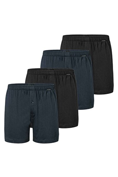 Schiesser Herren Jersey-Boxershorts, 4er Pack - 4Pack Boxershorts, Baumwolle,...