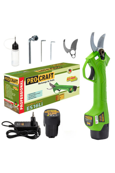 ProCraft PDR Dent Tools Paintless Dent Removal Foarfeca cu acumulator pentru crengi PROCRAFT ES16Li