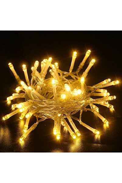 Cshare Instalație cu 30 LED-uri, plastic, alb cald, temporizator, 3 m