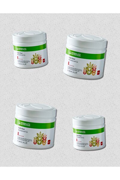 Herbalife 4 adet Multi-Fiber Lifli ve Aromalı İçecek Tozu Elma 204 g