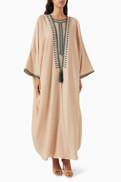 MAISOON Comfortable and Practical Elegance with a Stylish Embroidered Abaya a...
