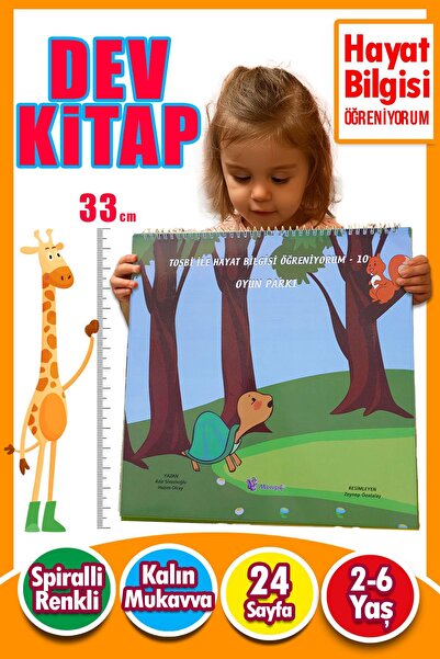 Harika Çocuk Yayınları 2 – 6 Yaş Tosbi ile Hayat Bilgisi Öğreniyorum 10 – Oyu...