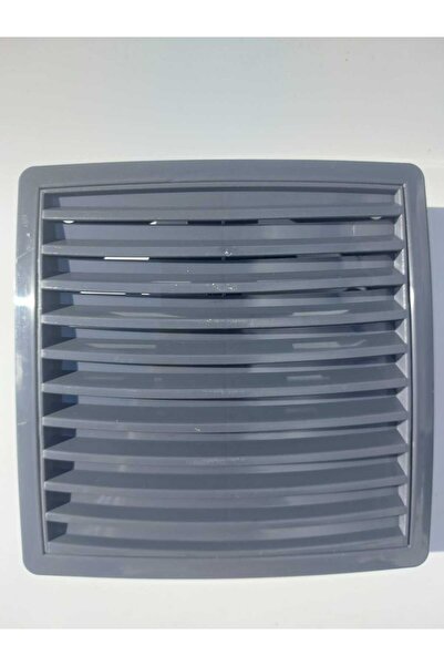 AKHOUSE ayarlanabilir siyah baca menfez 16x16 kolay montaj