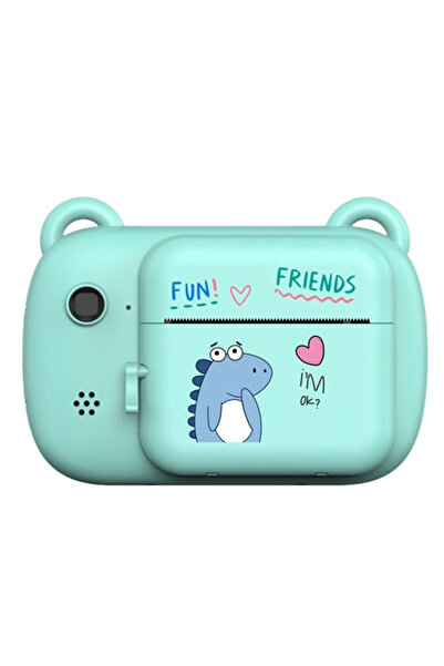 Flippy Set Camera Instantanee pentru Copii, Flippy, Camera Selfie, Ecran HD 2.4