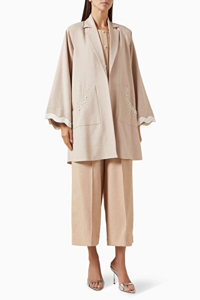 HQ Travels Stylish 4-Piece Coat Set Complete Your Casual Chic Look with Comfo...