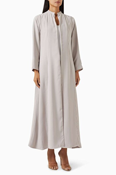 Serrb Elevate Your Everyday Elegance with This Stylish Stitched Abaya Featuri...