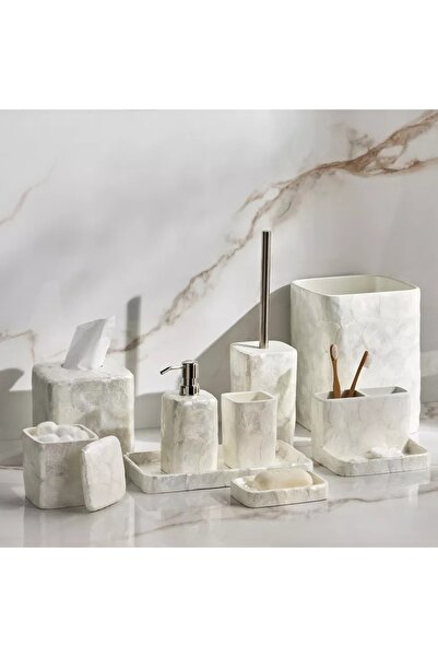 Home Centre Capiz Tissue Box Cover