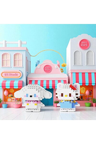 MEKANSM | Pinkyday | Hello Kitty & Cinnamoroll – 2’li DIY 3D Yapboz Mini Blok...