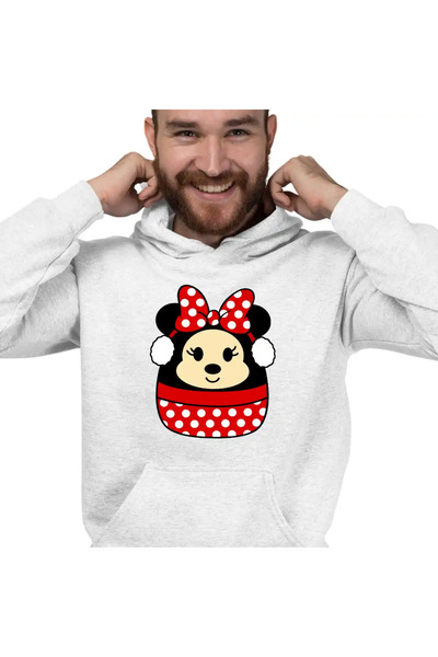OEM Hanorac Barbati Squishmallows Minnie Mickey Mouse