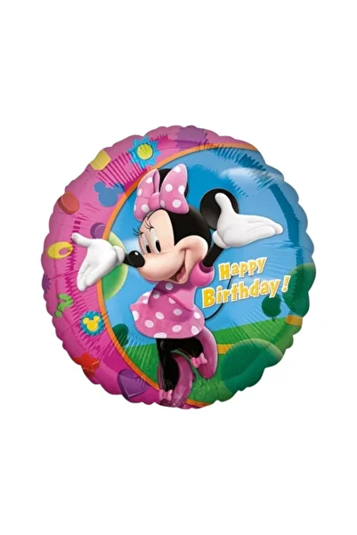 Minnie Mouse Balon din folie, Multicolor, 43cm, Minnie Mouse