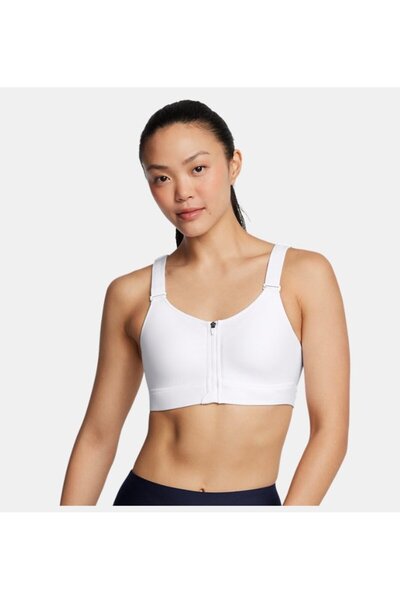 Under Armour Kadın UA Infinity High Fermuarlı 2.0 Spor Sütyeni 1384118-101
