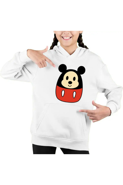 OEM Kids Girls' Squishmallows Mickey Mouse Sweatshirt