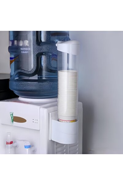 NIHAO Water Dispenser Cup Holder Cup Holder for Plastic and Paper Cups 38x10cm