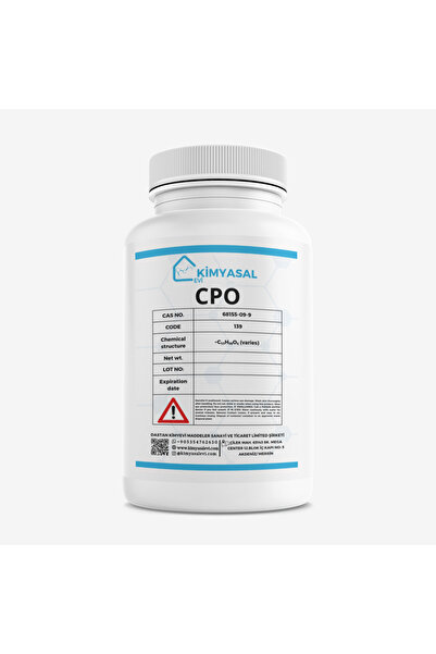 KİMYASAL EVİ Cocamidopropylamine Oxide ( CPO ) Hammadde 500 gr