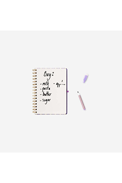 Flying Tiger Copenhagen Mor Spiralli A5 Defter