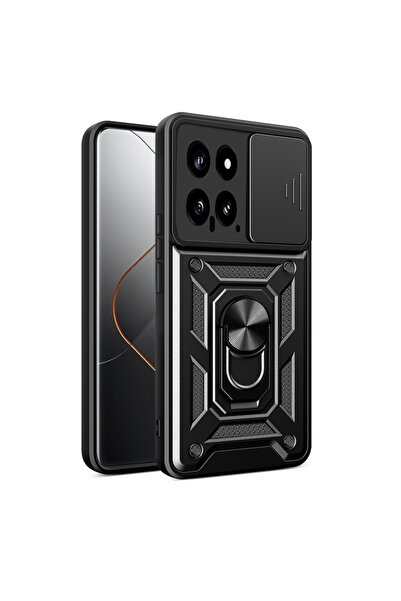 SKYDDAR INNOVATION Husă pentru Xiaomi 14, CamShield, inel magnetic, set autoc...