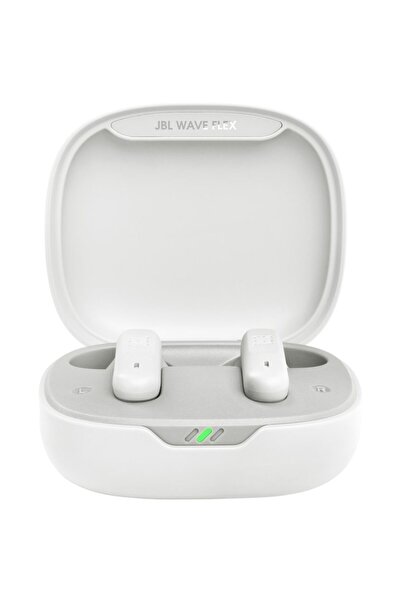JBL Căști intraauriculare Wave Flex, True Wireless, Bluetooth, bas profund, albe