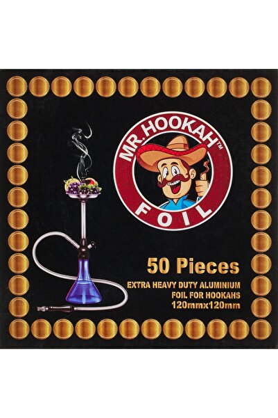 Alsaqer رقائق الشيشة المثقوبة 50 ورقة