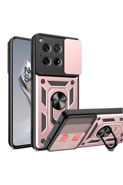 SKYDDAR INNOVATION Carcasă pentru OnePlus 12, CamShield, inel magnetic, set d...