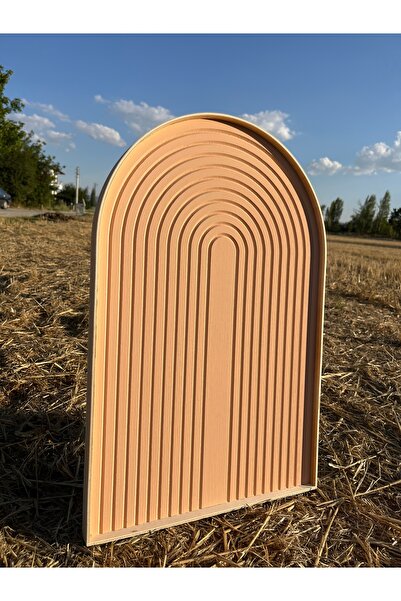 CIGILWOOD SALMON BELT AHŞAP BOHEM TABLO SOMON KUŞAKLI TABLO