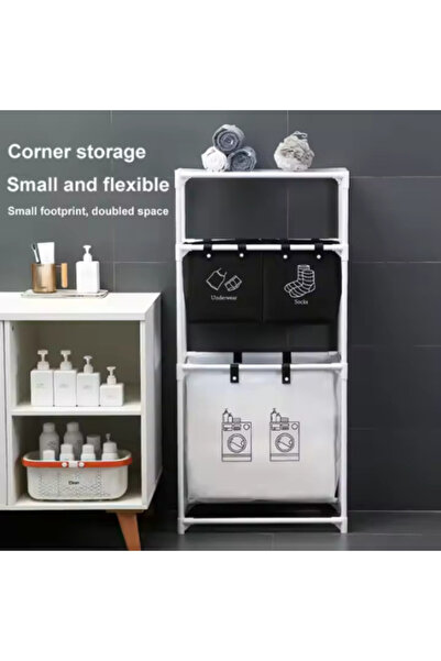 Choice Multi-purpose laundry basket for organizing dirty clothes with a top shelf