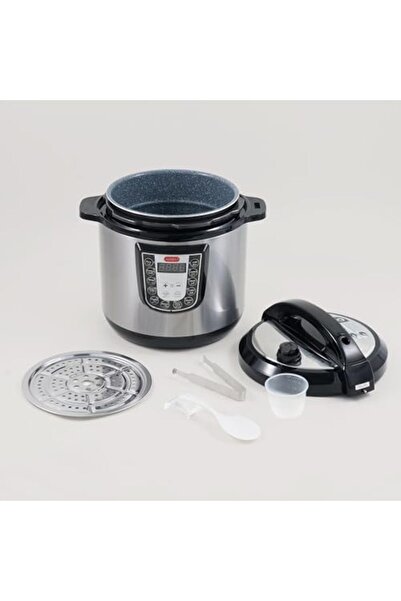 Alberto stainless steel electric pressure cooker 10L, 1600W