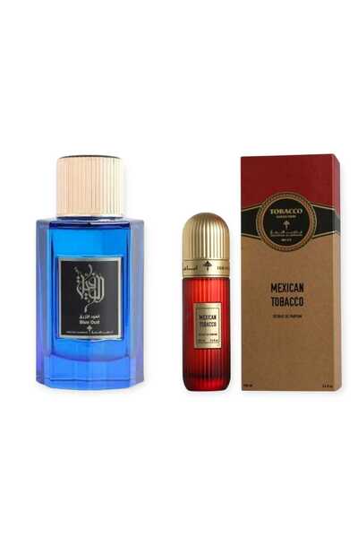 IBRAQ عطر ابراهيم القرشي العود الازرق مع عطر التوباكو المكسيكي 200 مل