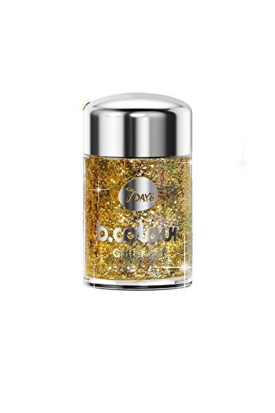 7DAYS B.COLOUR WE face and body glitter gel mini #01-holiday crush 10 gr