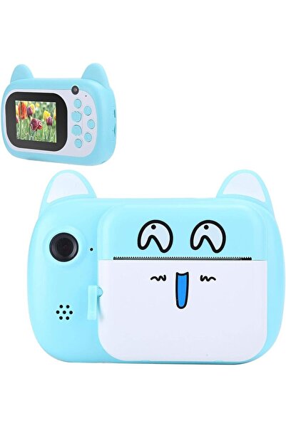 DacEnergy Camera foto/video pentru copii , model pisica, camera duala, ecran ...