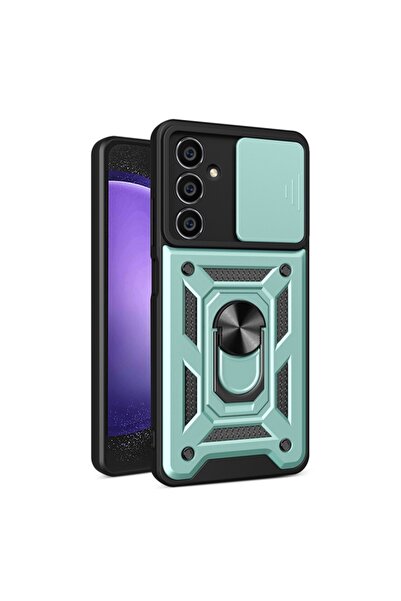 SKYDDAR INNOVATION Husă pentru Samsung Galaxy S23 FE, CamShield, inel magneti...