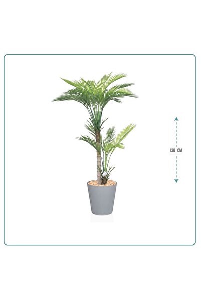 Generica شجرة صناعية ورق النخيل 130 سم