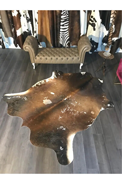 Wonder Fur Haki̇ki̇ Deri̇ Kahve Dana Postu