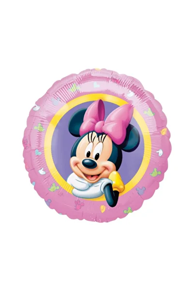 Minnie Mouse Balon folie, 43 cm, multicolor, Minnie Mouse Character