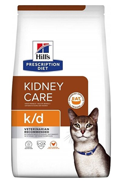 Hill's Prescription Diet Kidney Care K/d Tavuklu Kedi Kuru Maması 1,5 kg