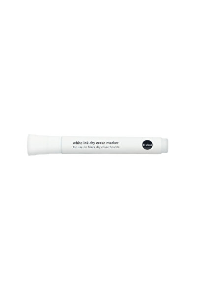 Bi-silque white round tip whiteboard marker